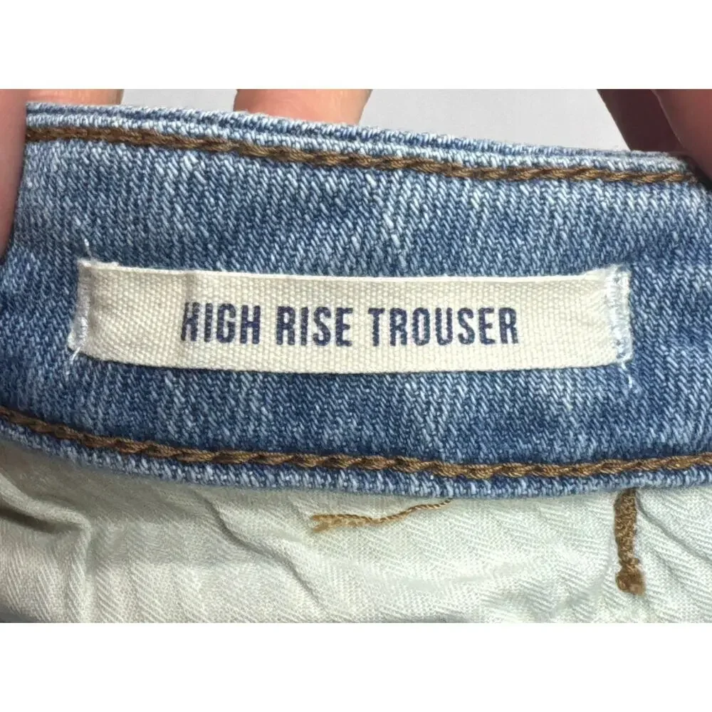 Wrangler Retro Women's High Rise Trouser‎ Flare Blue Jeans - 33x34 (35x32)